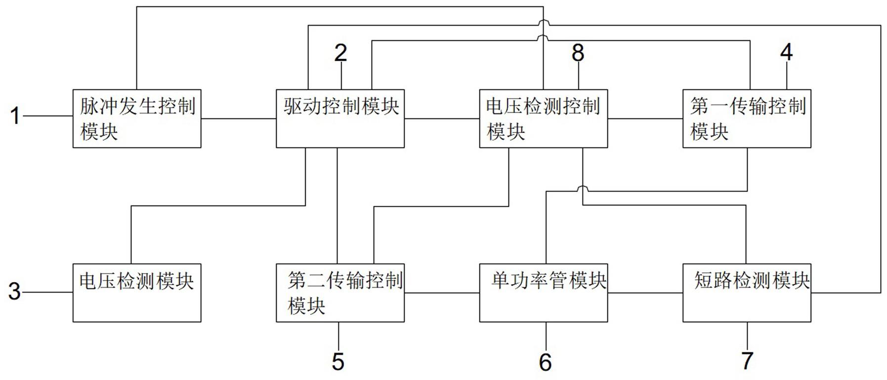 一种用于单功率模块驱动芯片的驱动故障保护电路的制作方法