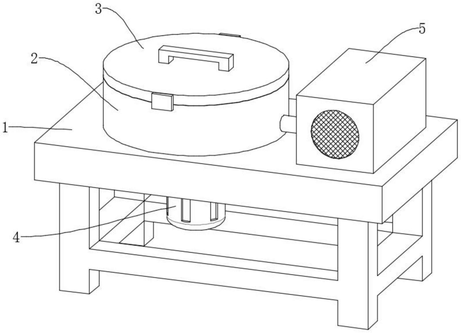 一种带有吸尘功能的轮毂打磨机的制作方法