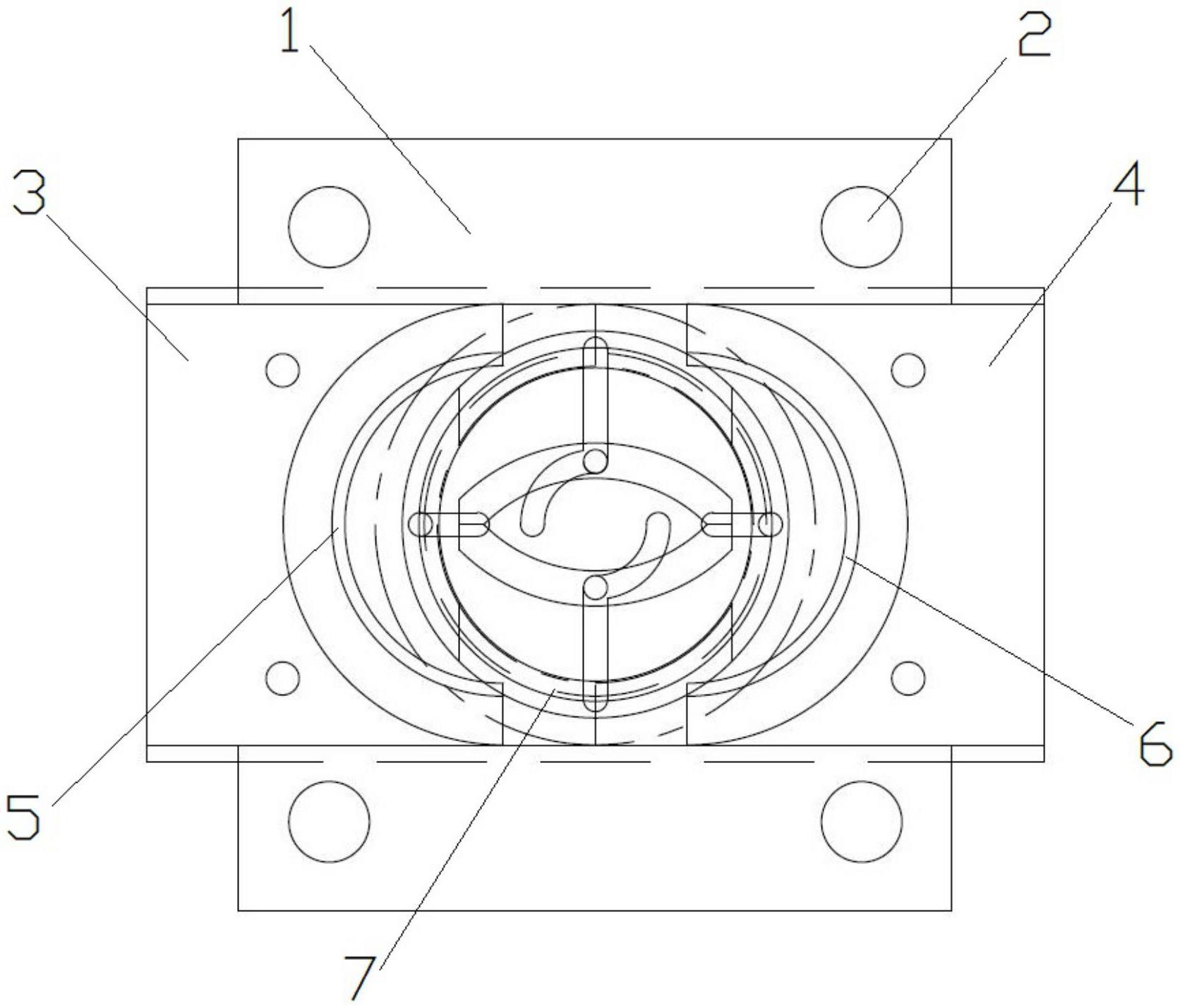 生产插接口外凸锁环的伸缩式模具的制作方法