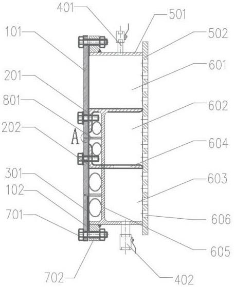 一种具有冬季防冻功能的闭式冷却塔管箱的制作方法