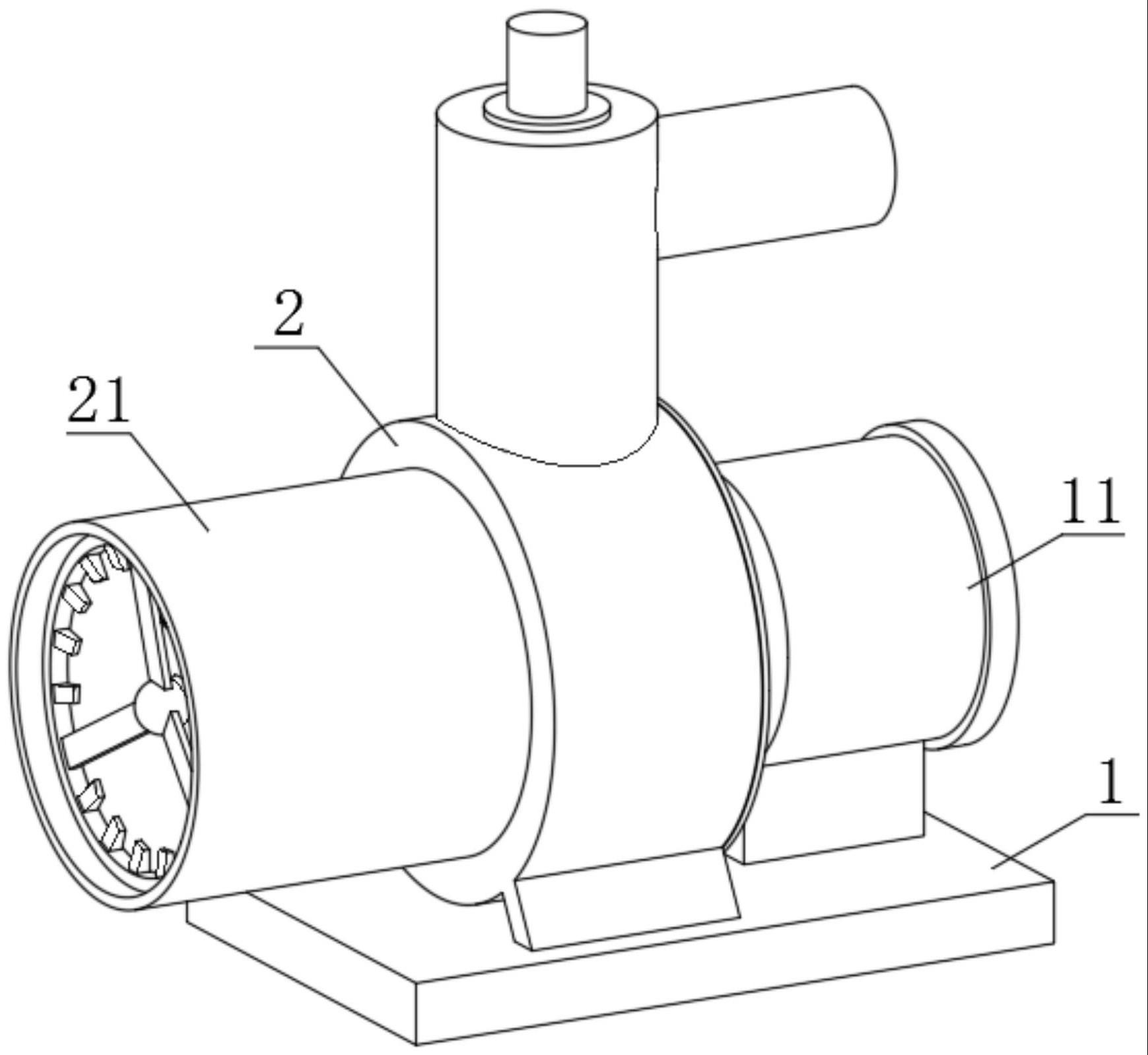 一种具备内旋切割结构的防堵塞液下渣浆泵及其使用方法与流程