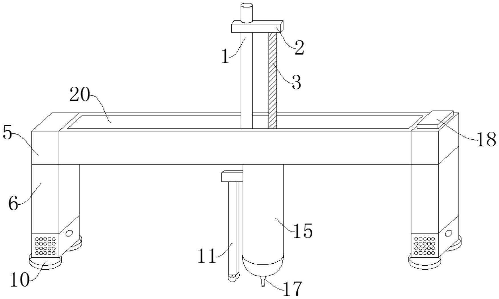 一种玻璃幕墙安装用打胶工具的制作方法