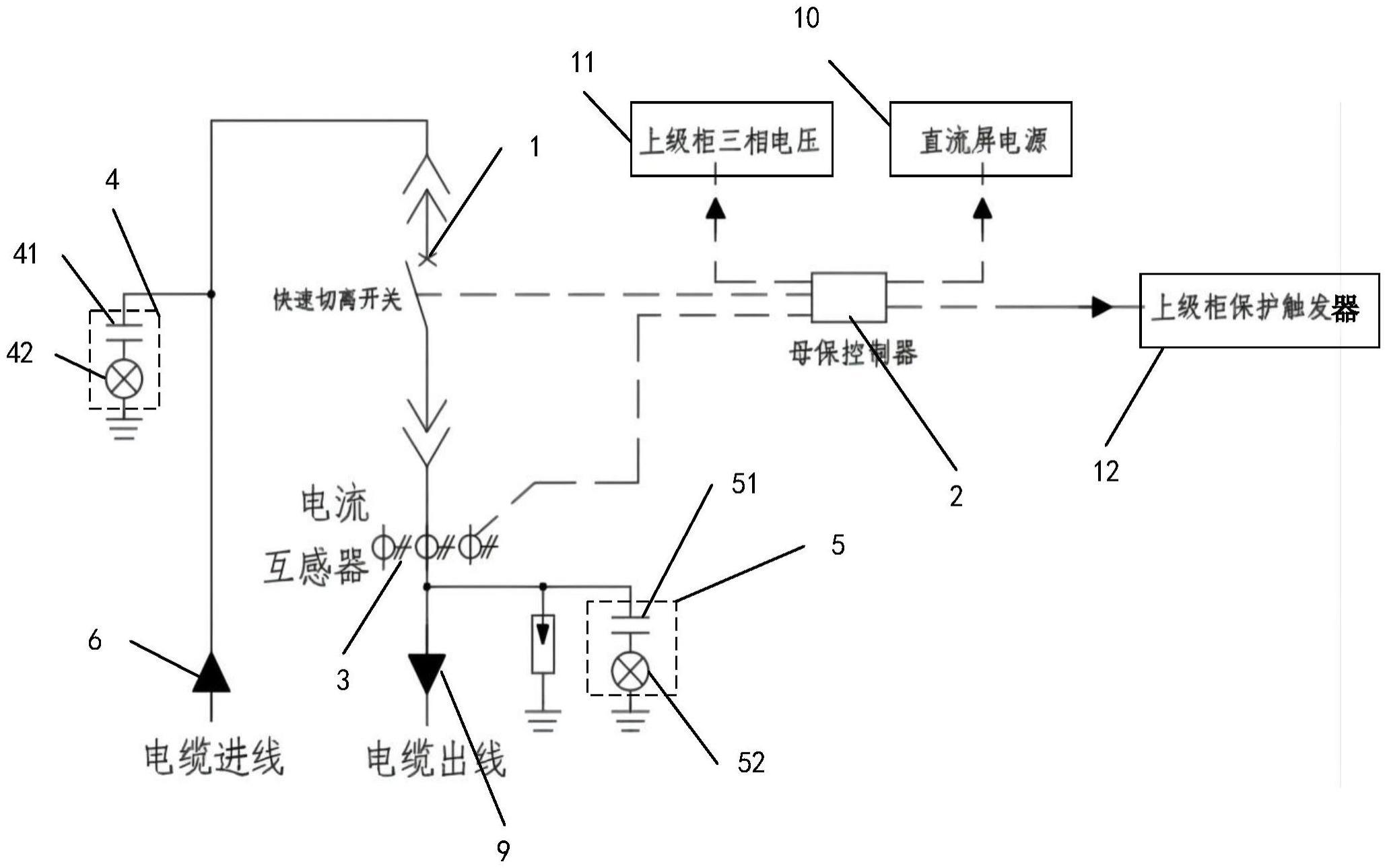 一种母线残压临电保持装置的制作方法