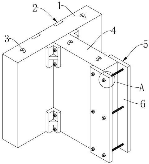 T形预制混凝土组件及建筑结构的制作方法