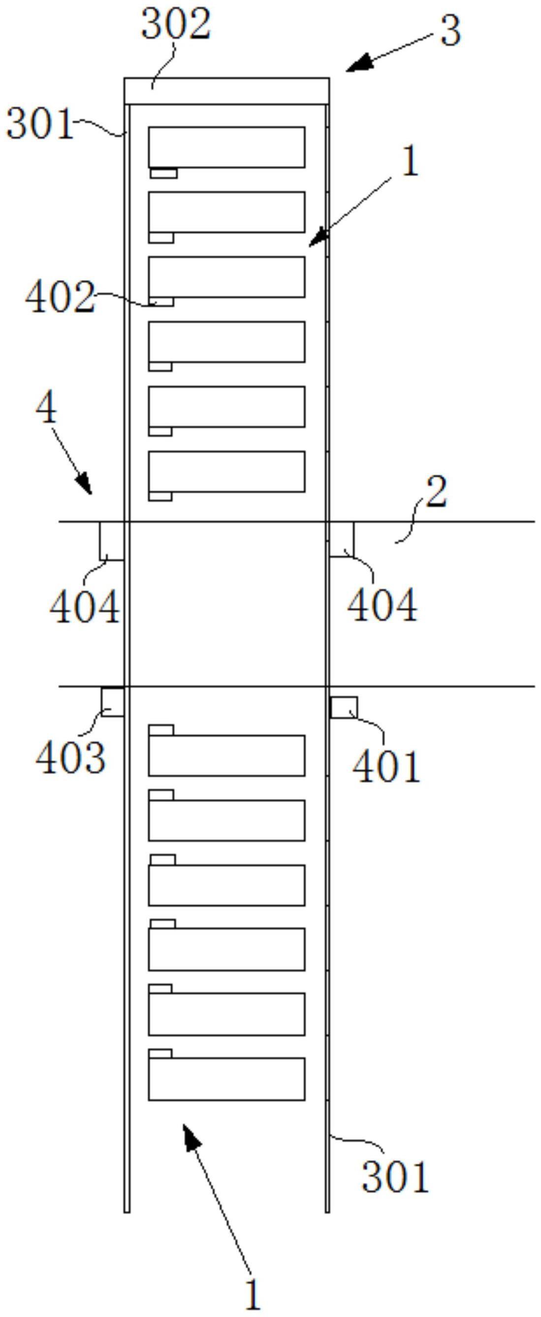 一种精梳机用行车跨人行横道运输检测装置的制作方法