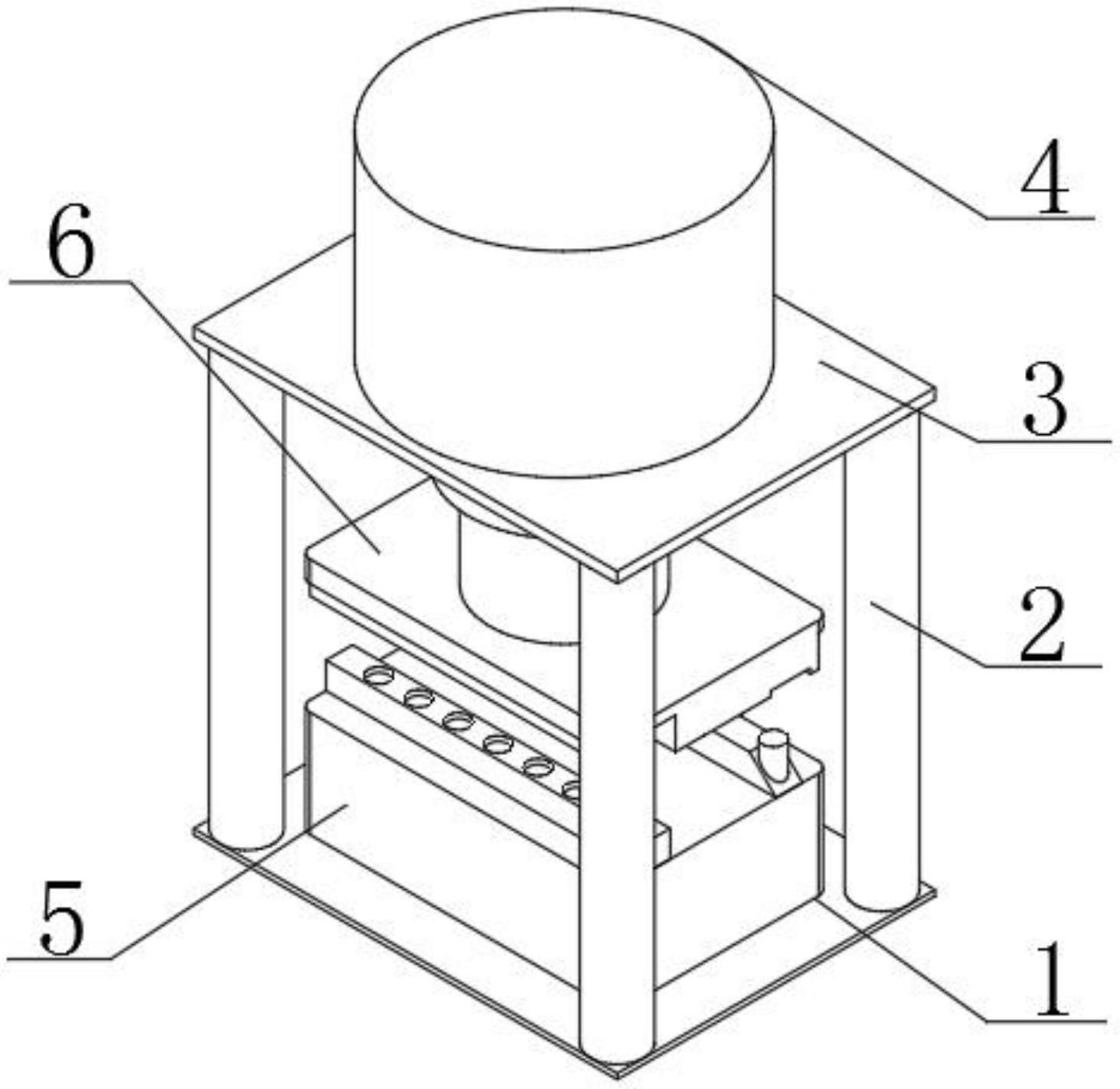 一种太阳能底板支架用冲压成型模具的制作方法