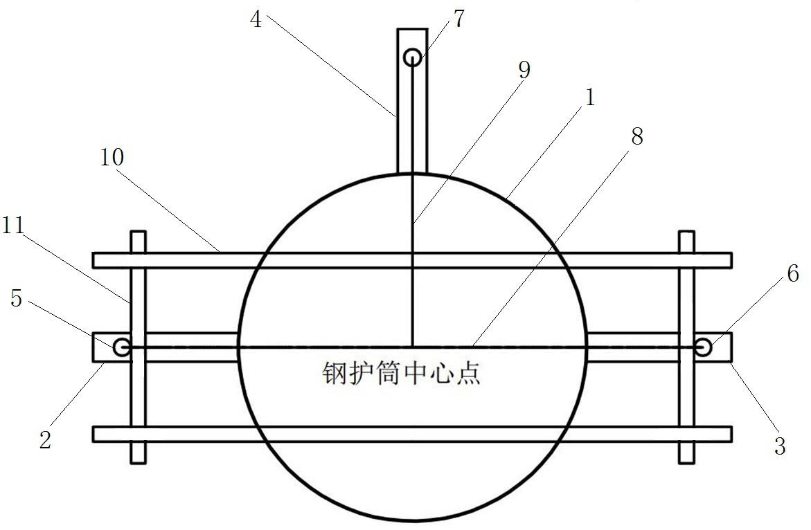 一种简易自定位灌注桩钢护筒结构的制作方法