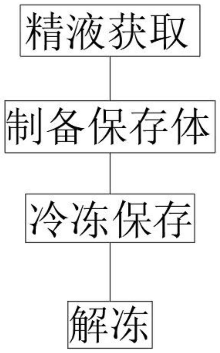 一种翘嘴鲌鱼精子冷冻保存方法