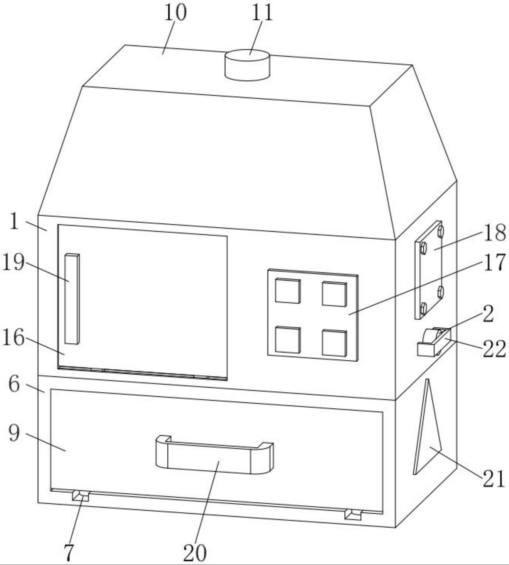 药品检测用净化工作台的制作方法