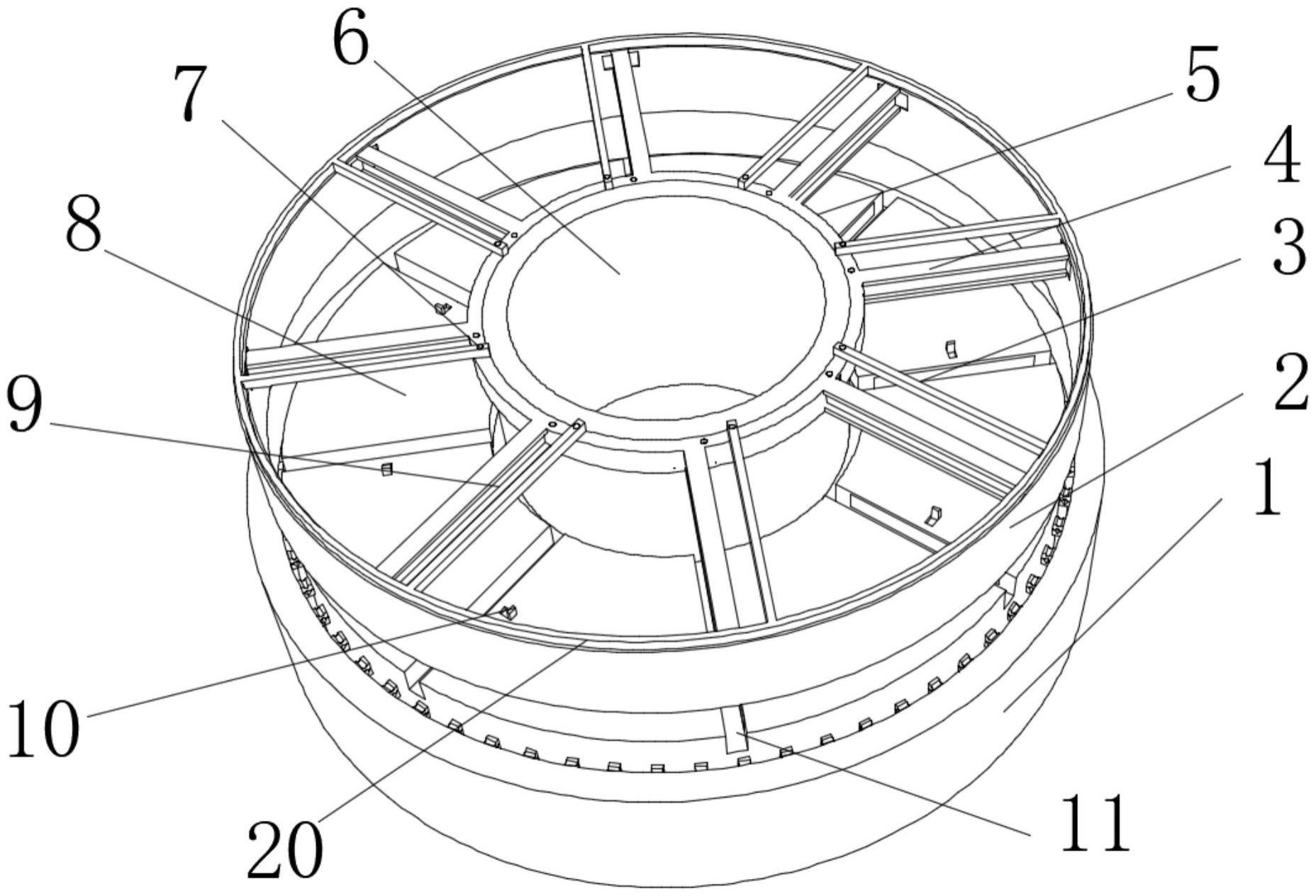 一种适用于水电站水轮机顶盖与座环的密封结构的制作方法