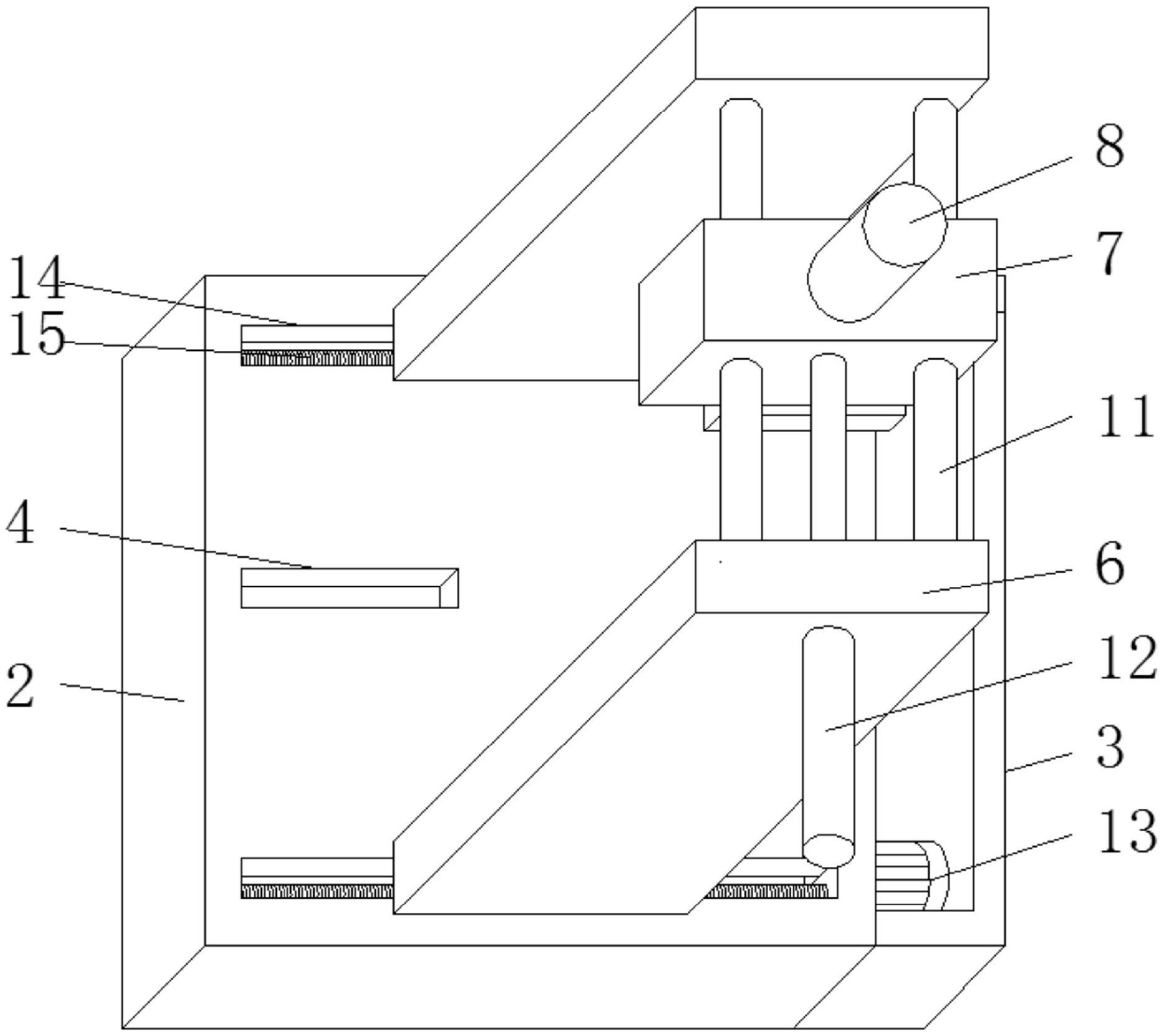 一种定位可调式液压机的制作方法