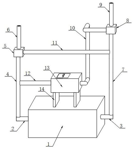 一种具有反向清洗功能的污水源热泵换热器的制作方法