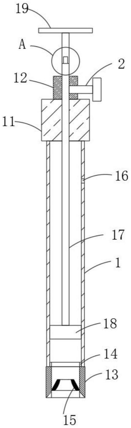 一种河道坑塘底泥沉积物取样装置的制作方法