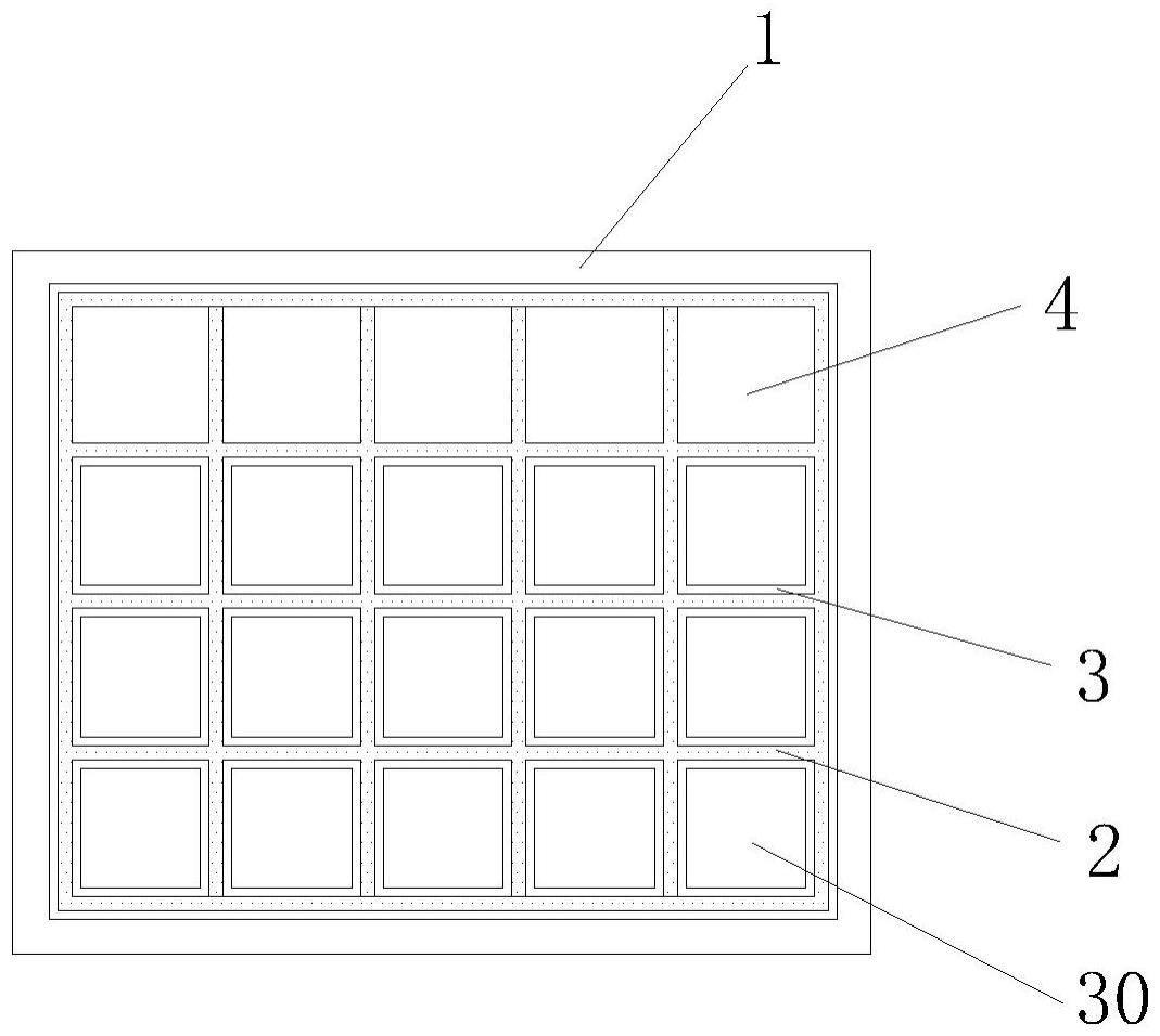 一种显示屏用拼接阵列式导光板的制作方法