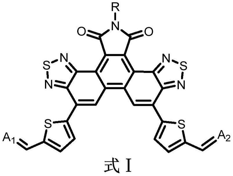 一种基于苯并酰亚胺的受体材料及其制备方法与应用与流程