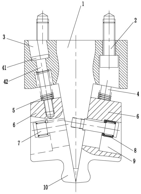燕尾槽一次成型折弯模具及折弯方法与流程