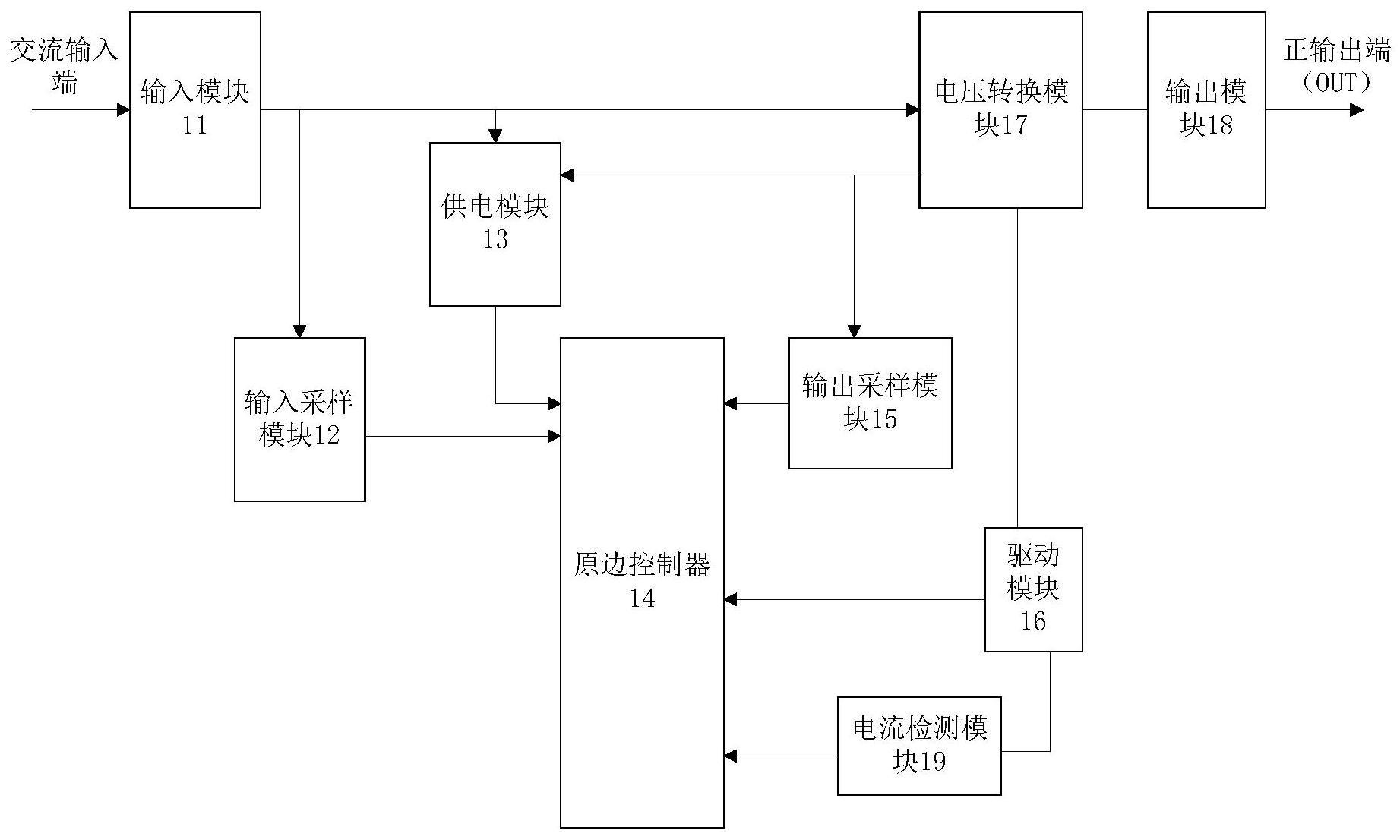 一种原边电池充电的二次保护电路和充电器的制作方法