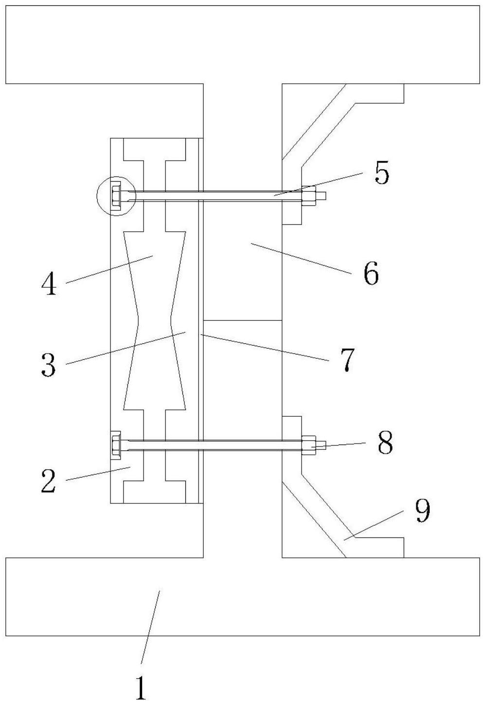 一种钢结构建筑拼装连接组件的制作方法