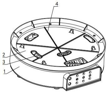 一种电器线路固定托盘总成的制作方法