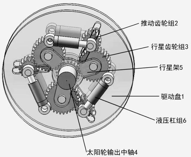 纯齿轮无级变速器及无级变速装置的制作方法
