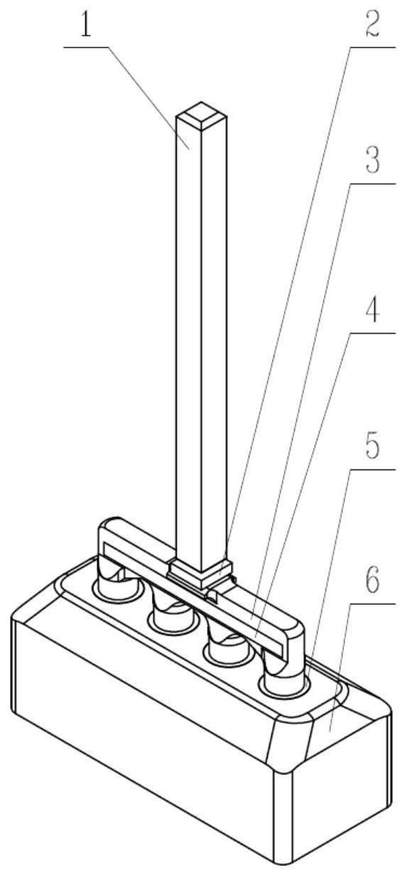 一种降低钢爪压降的节能铝电解槽预焙阳极的制作方法