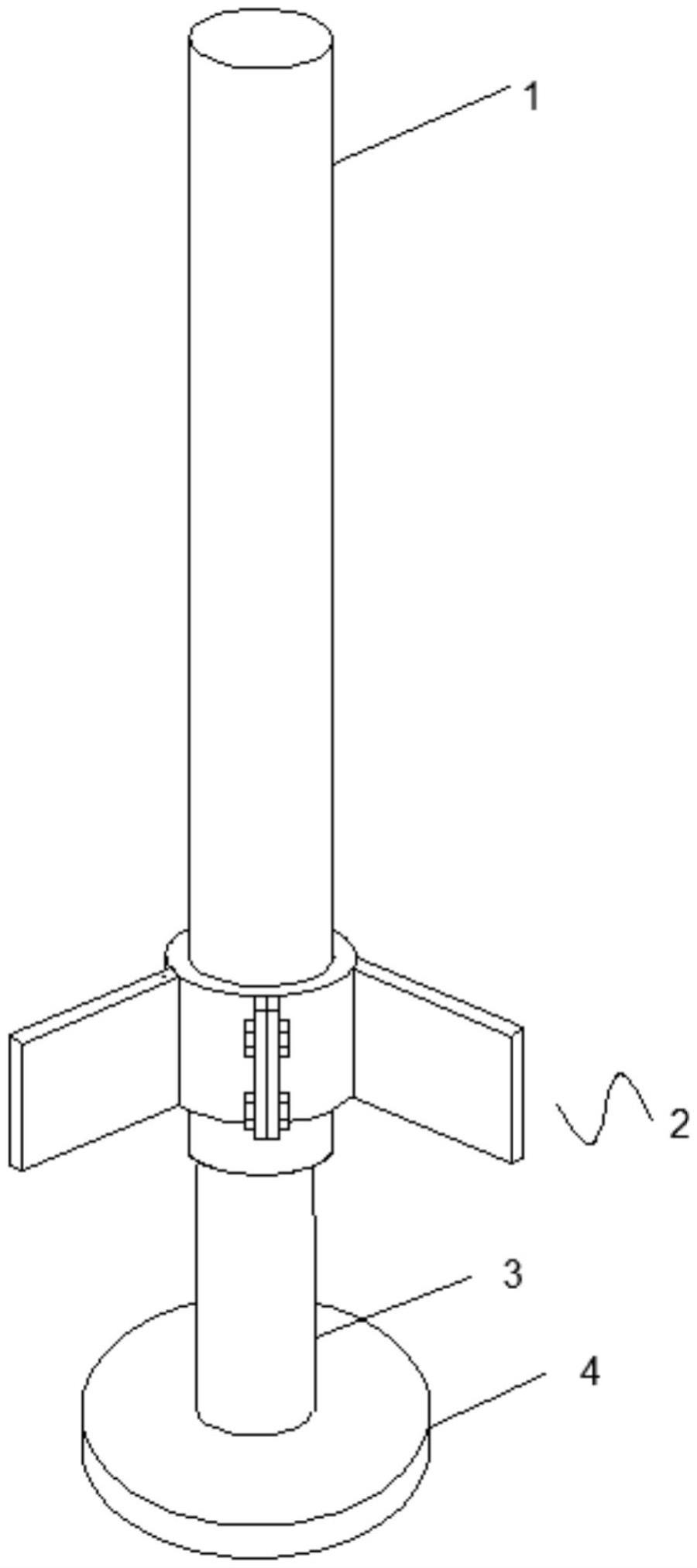 一种轻型电缆放线架的制作方法