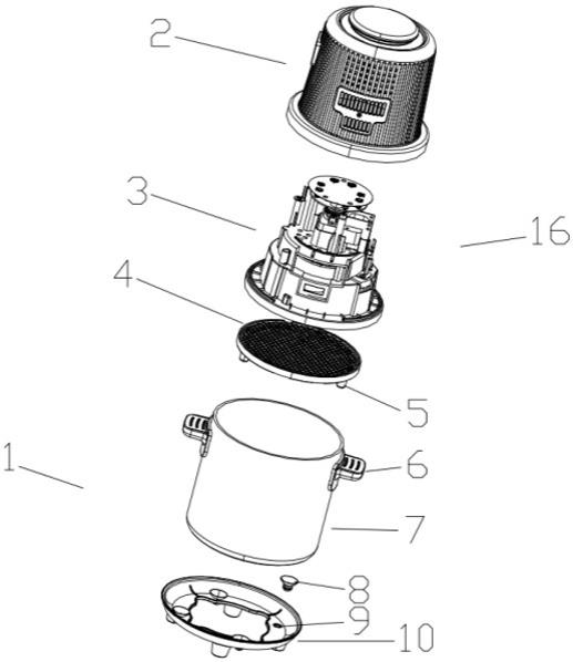 一种空气炸锅的制作方法