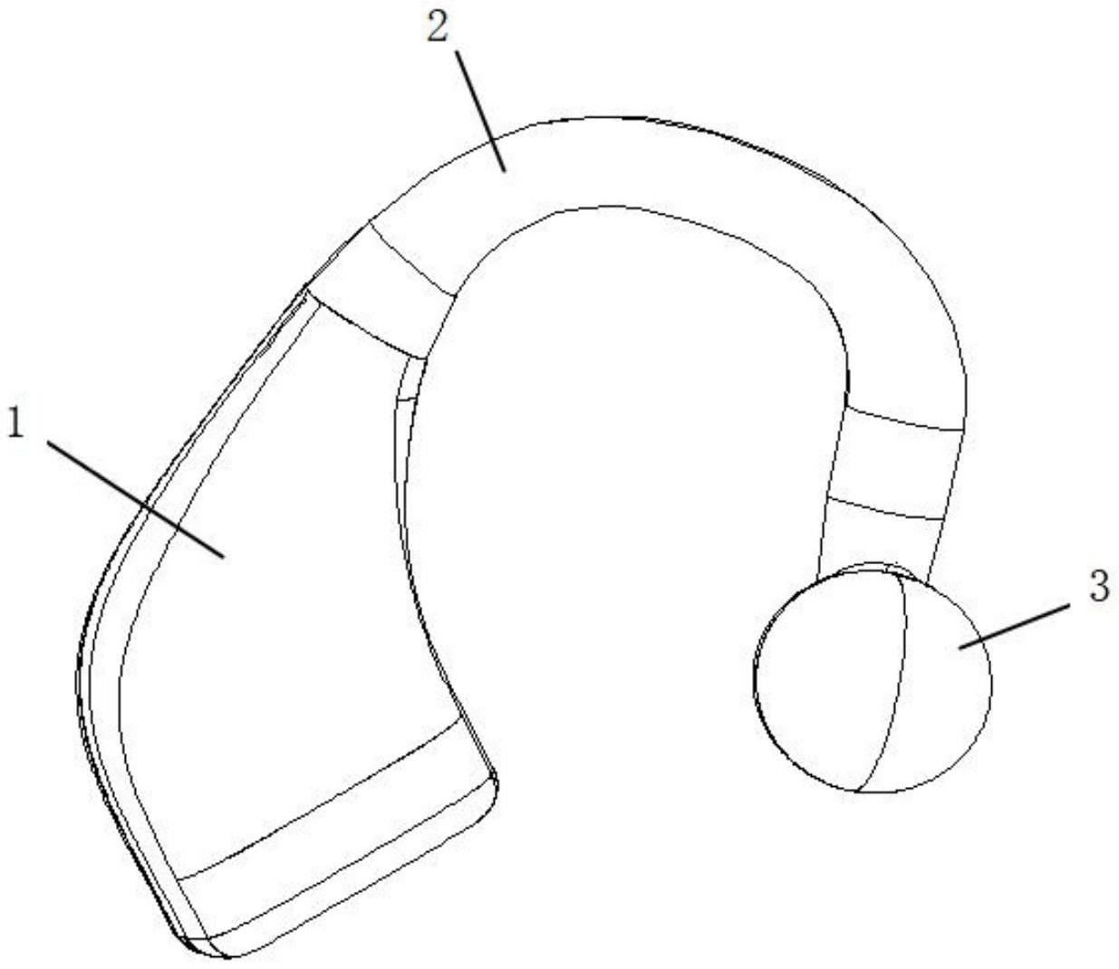 一种佩戴舒适的球形骨传导助听器的制作方法