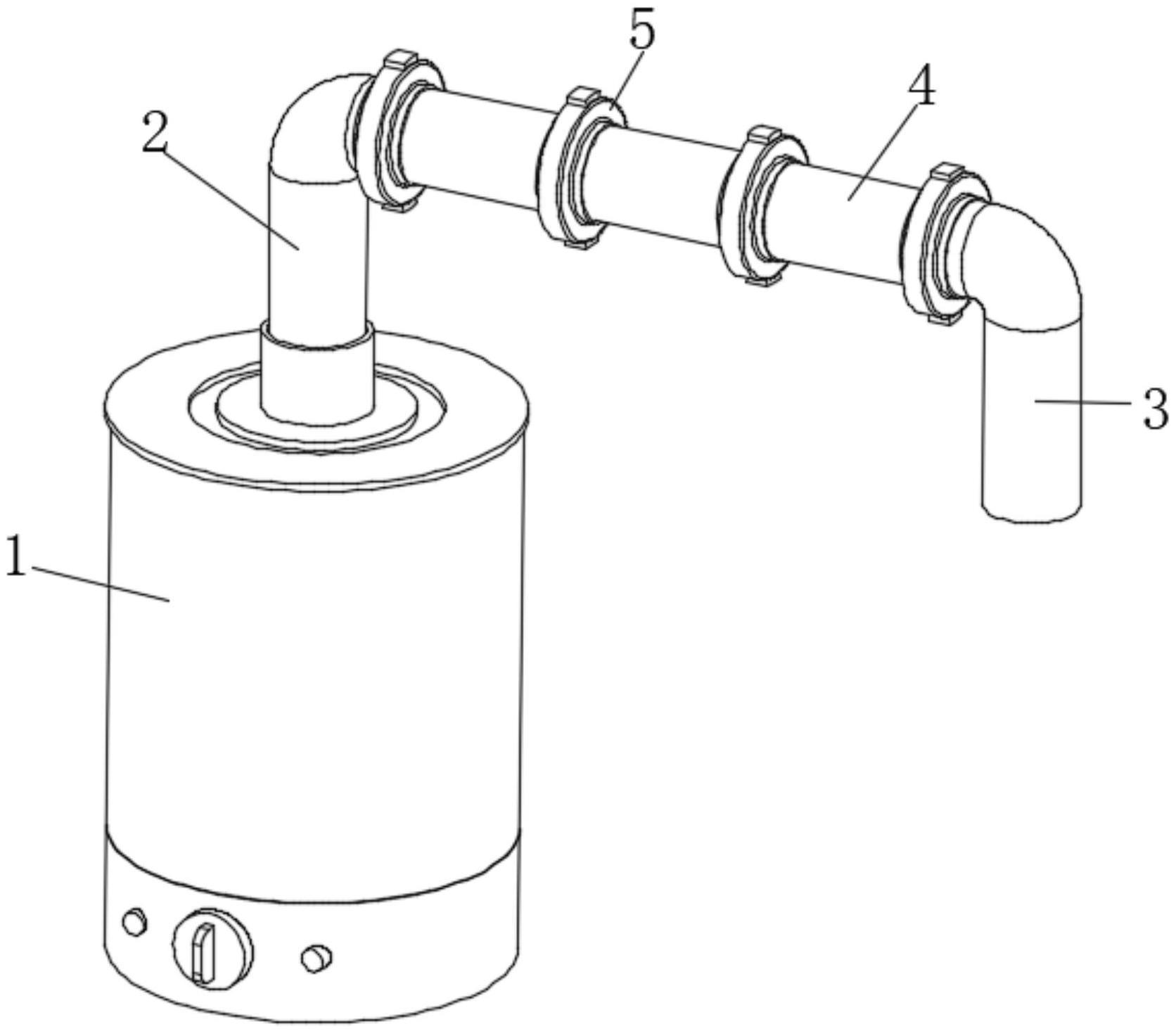 一种自动化控制水量的香精生产用的蒸馏装置的制作方法