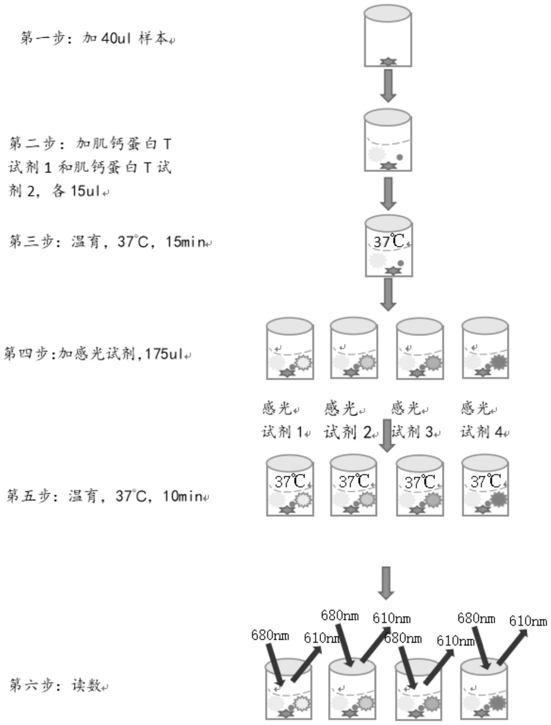 用于光激化学发光检测的肌钙蛋白I检测试剂盒的制作方法