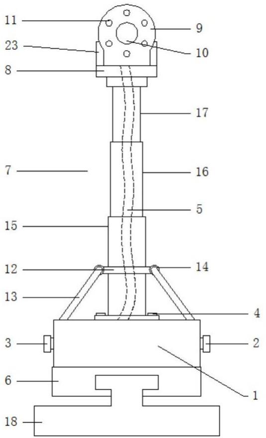 一种数控机床用喷水冷却机构的制作方法