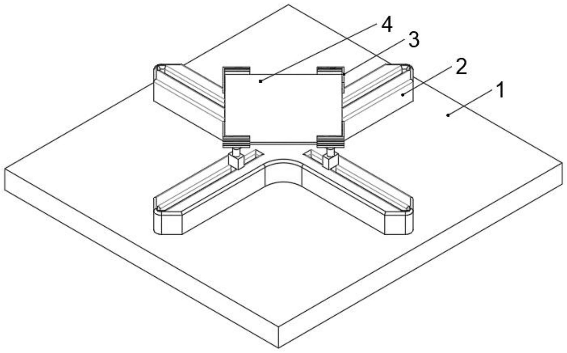 一种3D打印机用成型托板精密调平装置及调平方法与流程