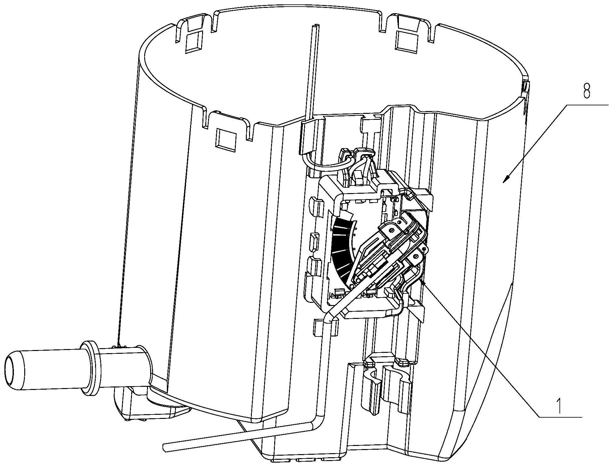 一种汽车电喷燃油泵支架总成的油位传感器的制作方法