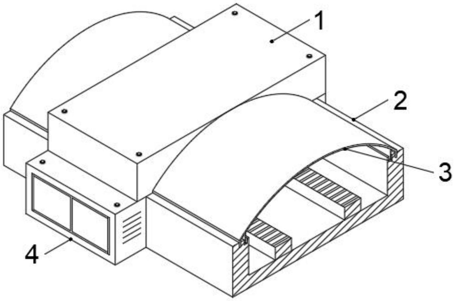 光伏玻璃加工用预热设备的制作方法