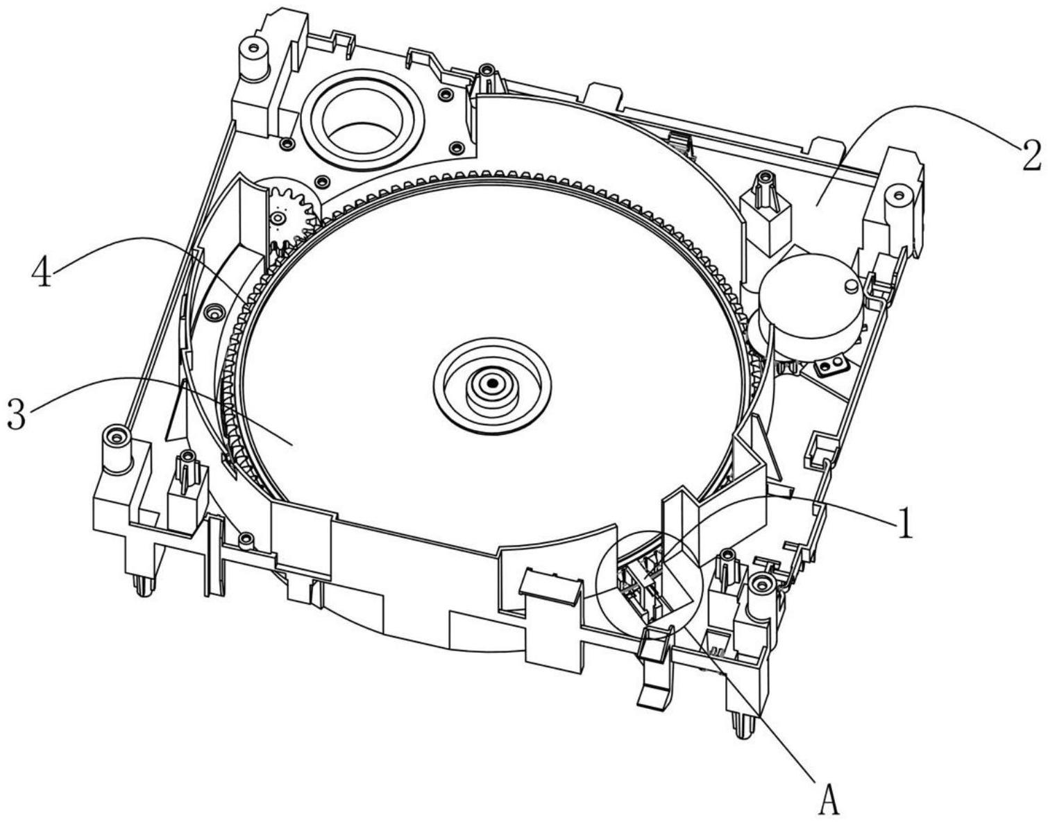 转轮除湿机用转轮监测装置的制作方法