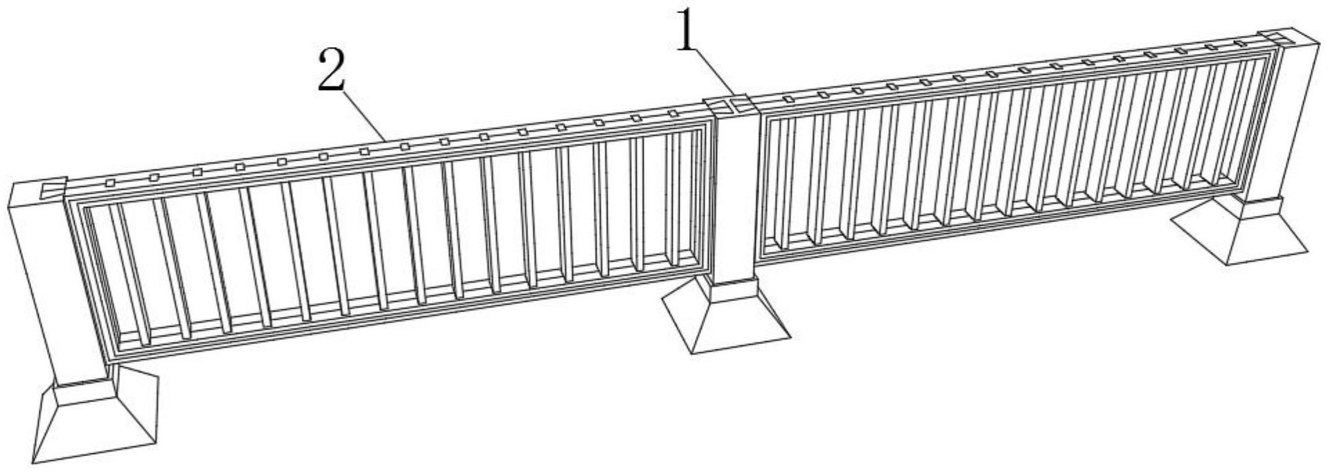 一种路桥防护栏结构的制作方法