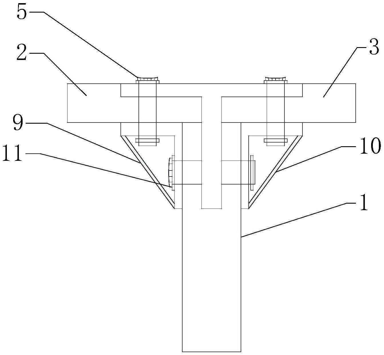 一种建筑顶板与建筑墙板连接结构的制作方法