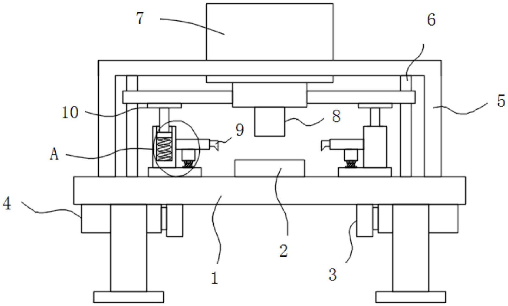 一种具有定位机构的缓冲型液压机的制作方法