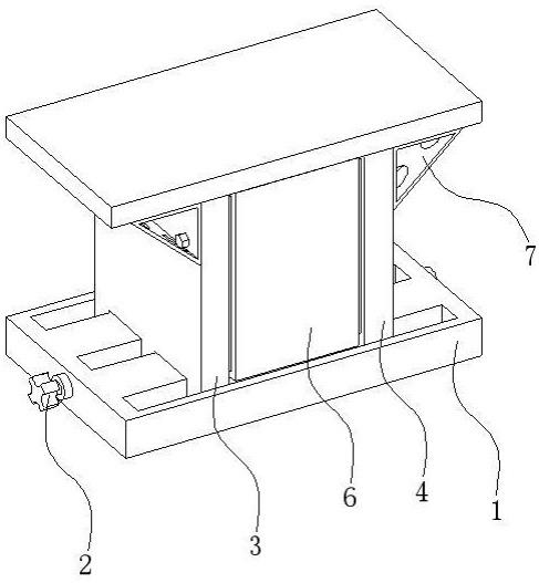 一种建筑框架梁加固装置的制作方法