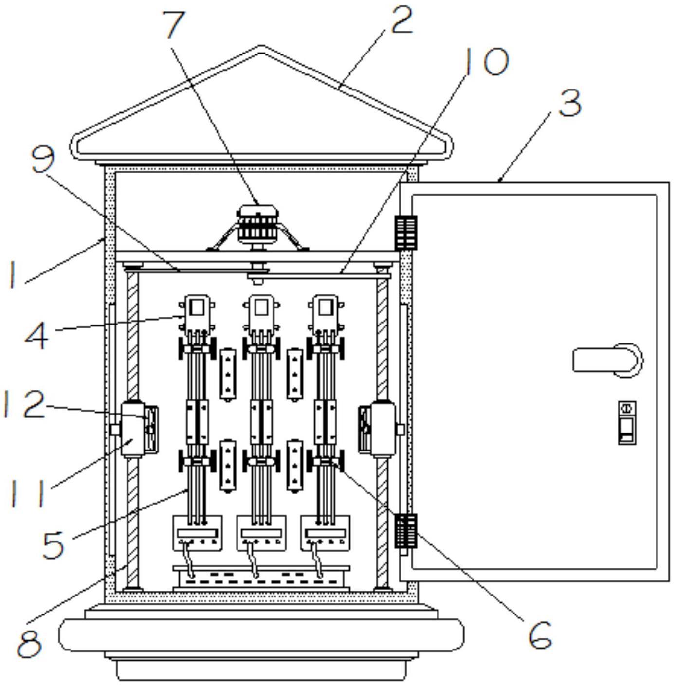 一种具有线束整理机构的配电柜的制作方法