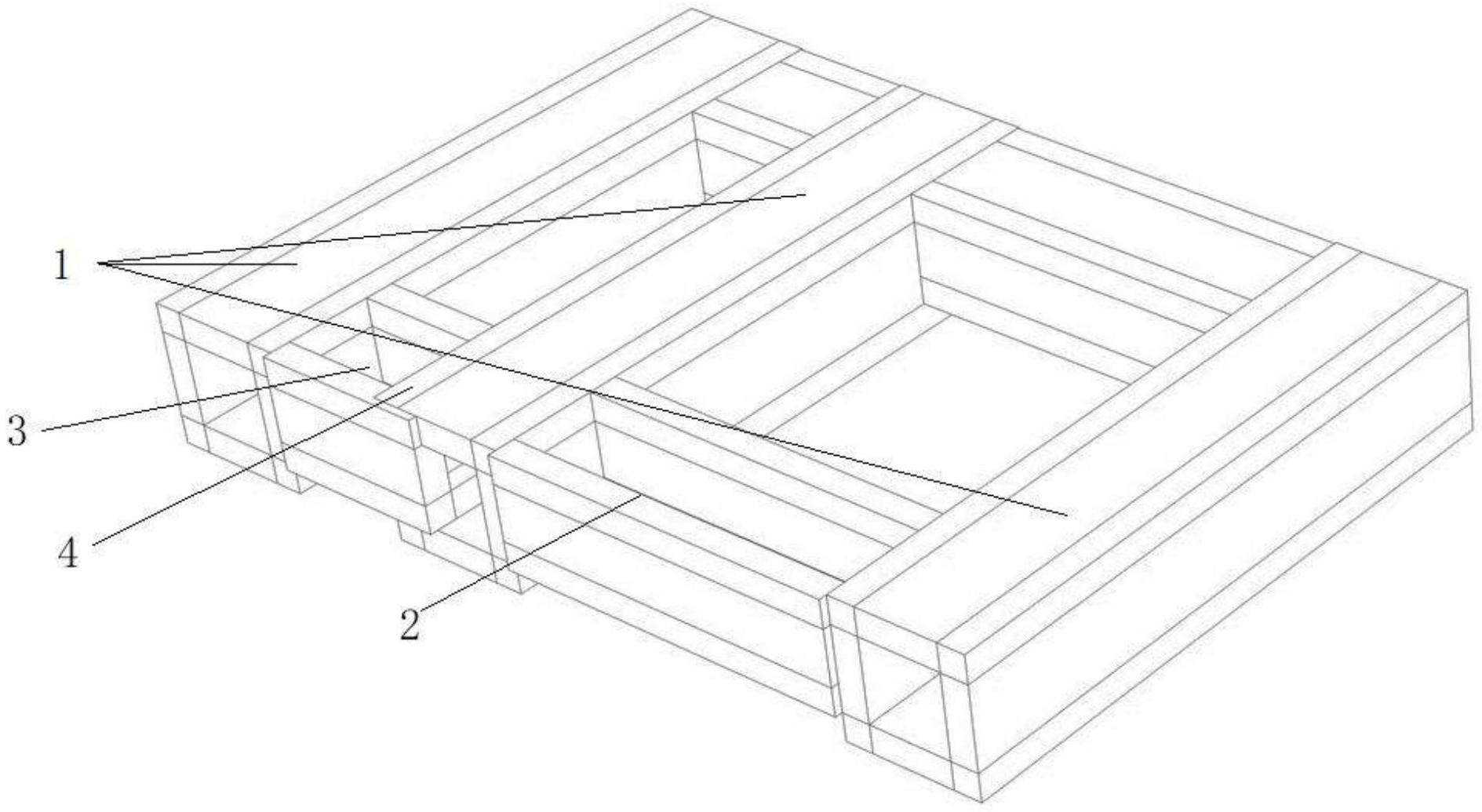 多组合式中空管道鱼礁组件的制作方法