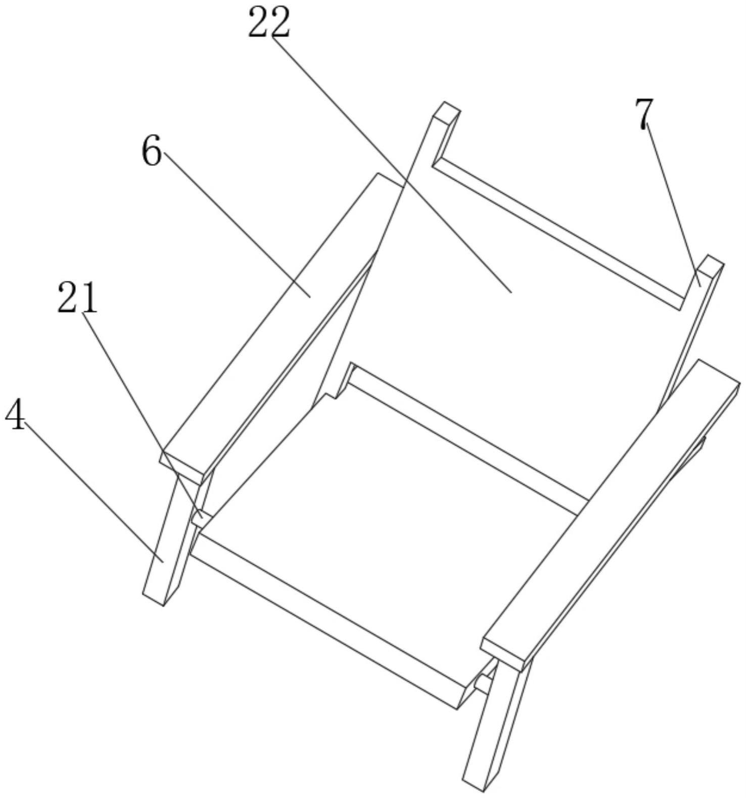 一种具有防侧翻结构的折叠躺椅的制作方法