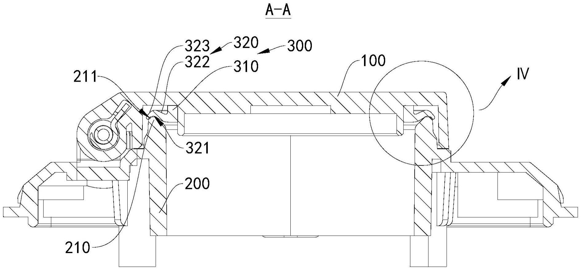 密封圈、盖体组件和壳体机构的制作方法