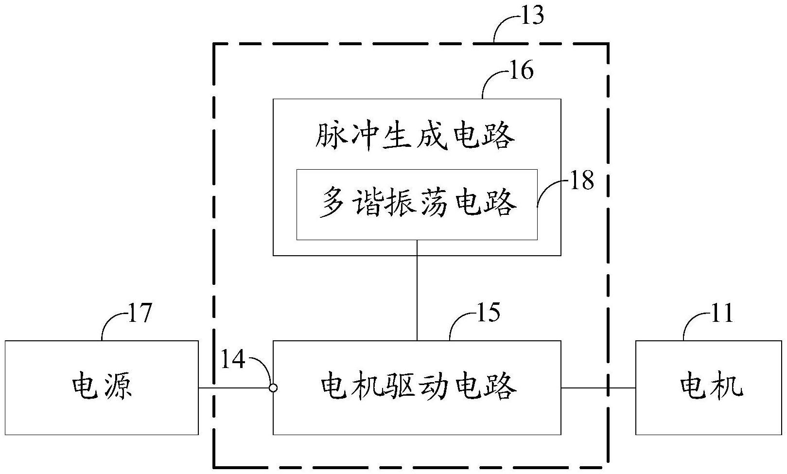 搅打控制电路及料理机的制作方法