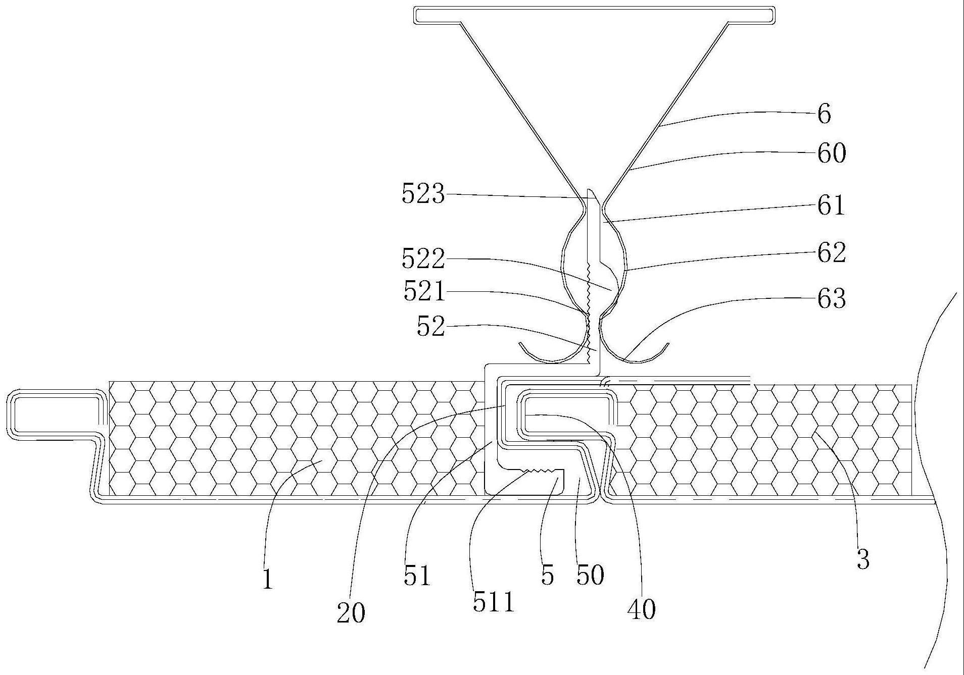 龙骨扣件装配结构的制作方法