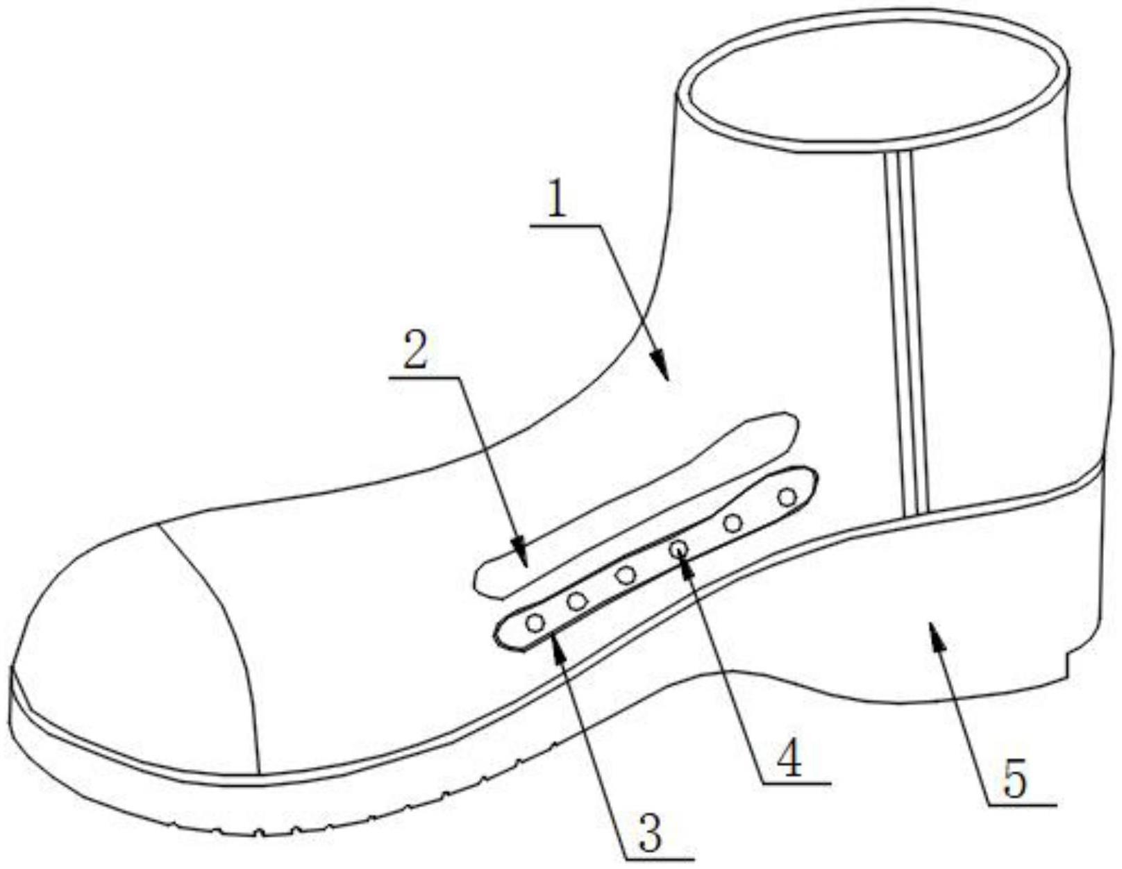 一种测距鞋的制作方法