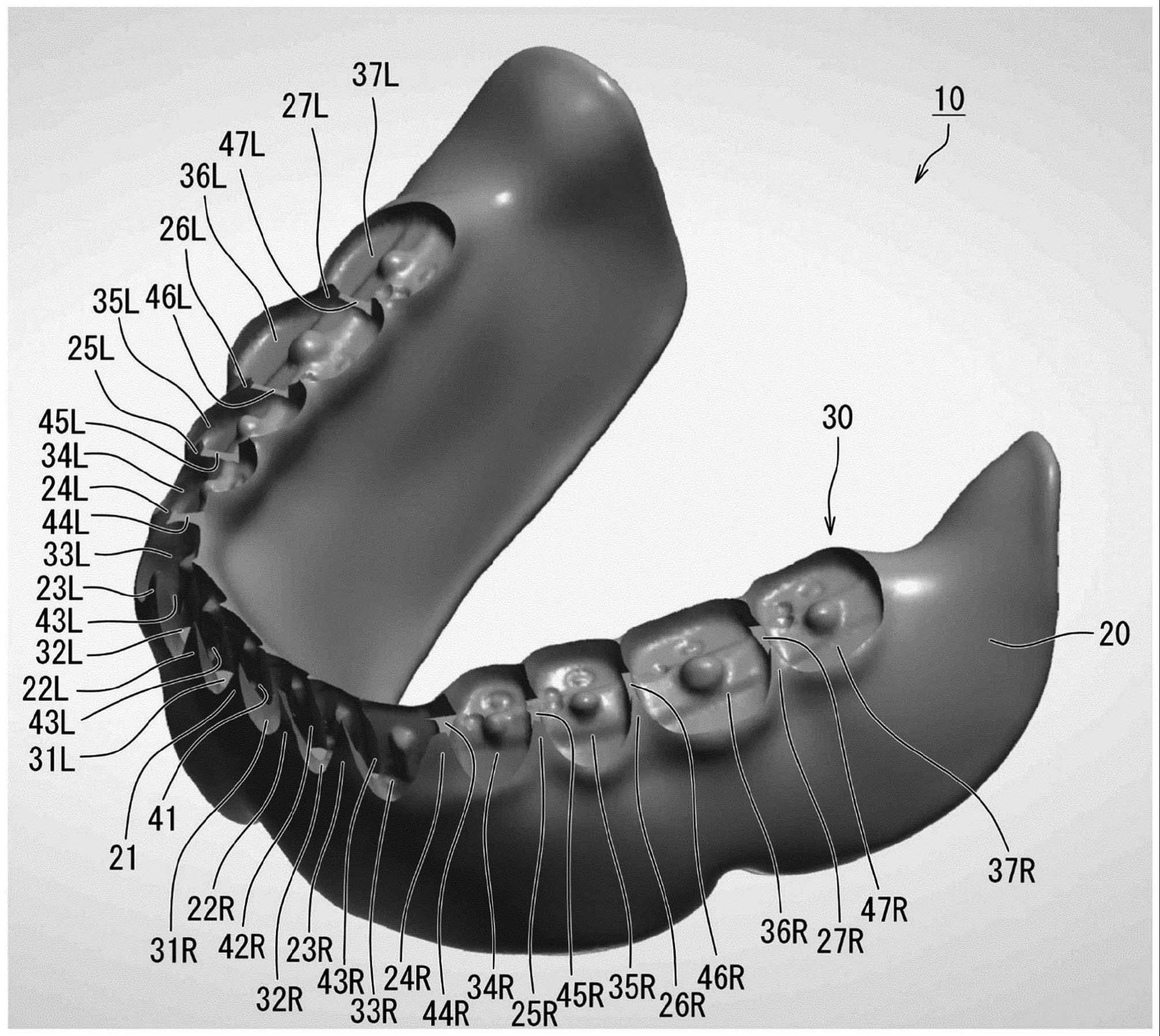 义齿基托及其制造方法、有基托义齿及其制造方法、程序以及计算机可读记录介质与流程