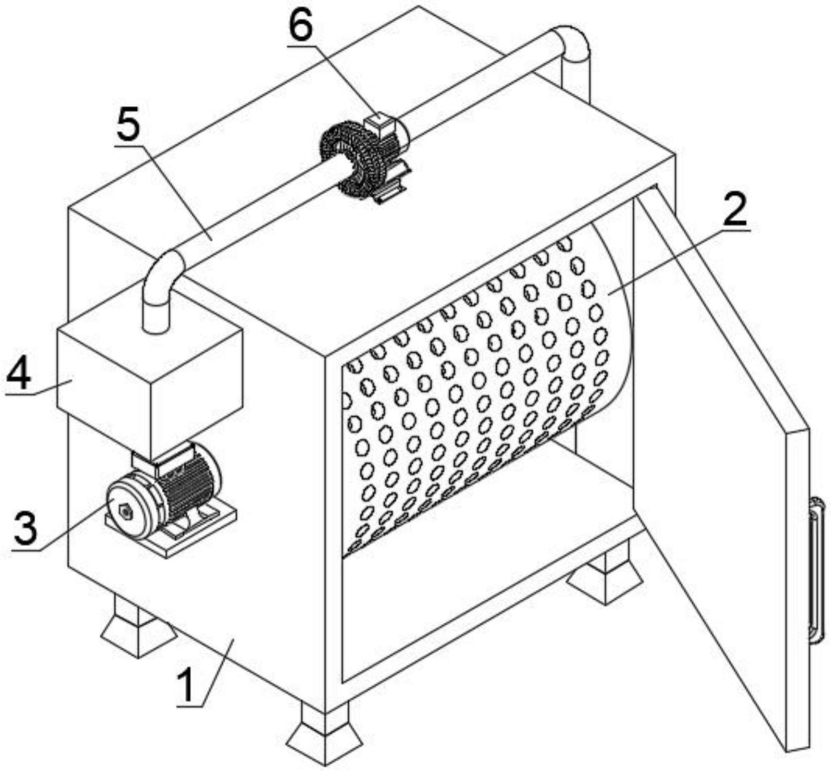 一种具有热风循环功能的中药材烘干箱的制作方法
