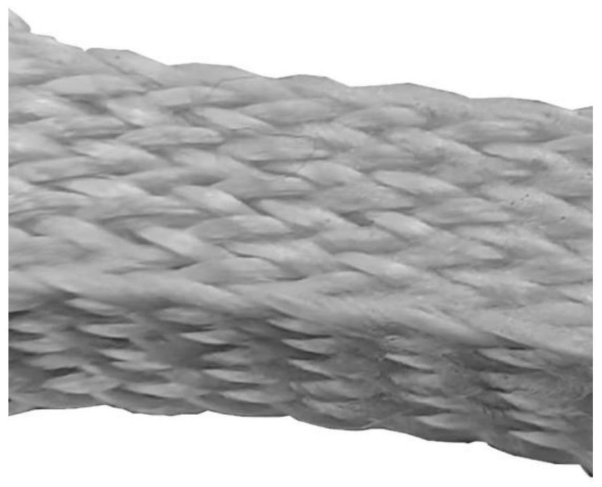 一种一体成型三维可降解纺织结构骨板及其制备方法