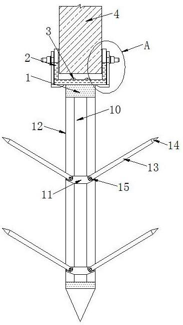 一种煤矿瓦斯抽采用筛管固定装置的制作方法